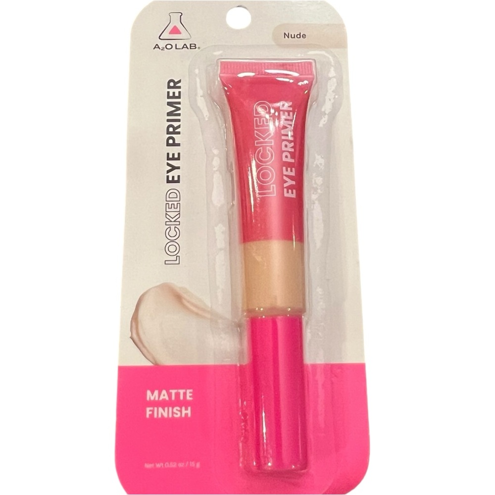 A2O Lab Locked Eye Primer Color NUDE Vegan Cruelty Free‎ Matte Finish NEW